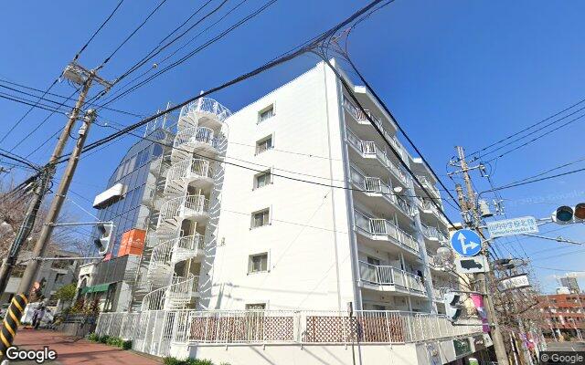 東急美しが丘ドエリングの外観（Googleストリートビュー）