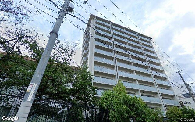 ザパークハウス阿倍野三明町の外観（Googleストリートビュー）