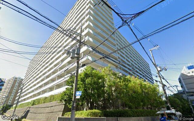 ファインシティ大阪城公園の外観（Googleストリートビュー）