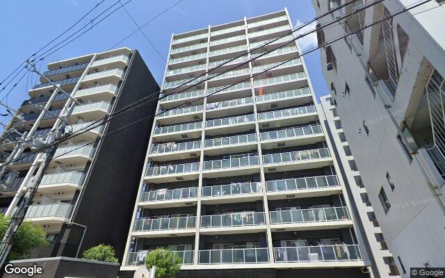 プレサンスロジェosakaの外観（Googleストリートビュー）