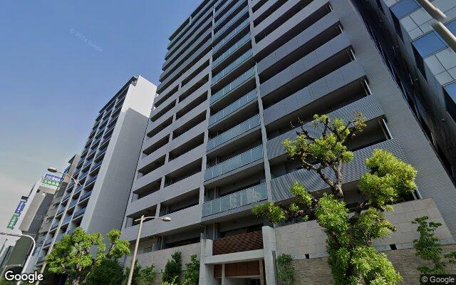 プレミスト新町の外観（Googleストリートビュー）