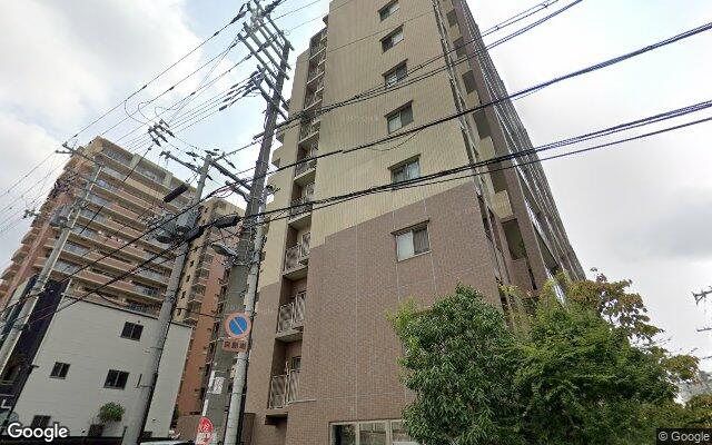 ライオンズクオーレ御幣島駅前ヴェルデの外観（Googleストリートビュー）