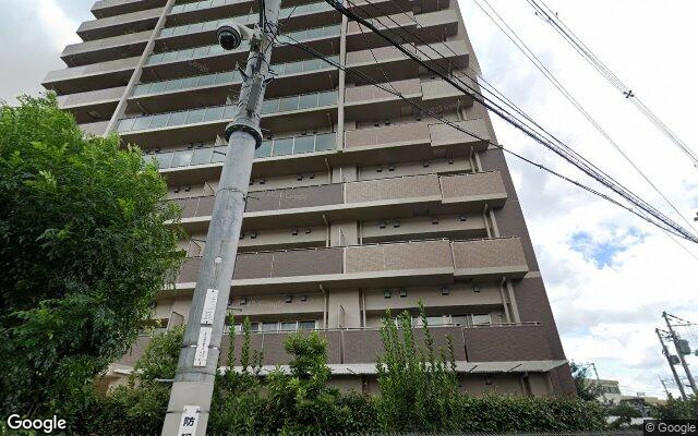 ローレルコート高安の外観（Googleストリートビュー）