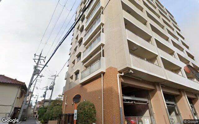 メゾンドール八尾山本の外観（Googleストリートビュー）