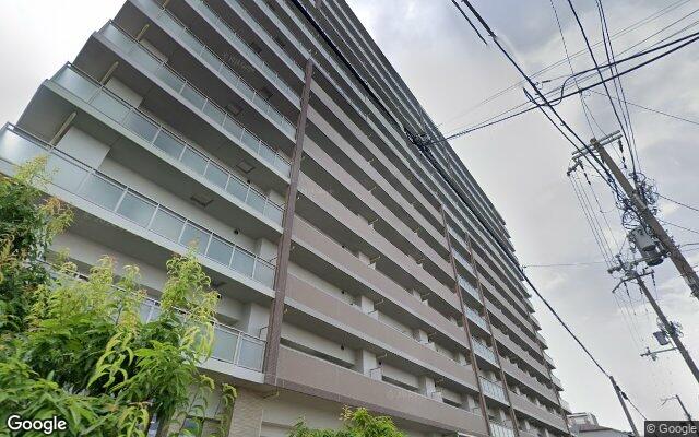 プレミスト阿倍野昭和町駅前の外観（Googleストリートビュー）