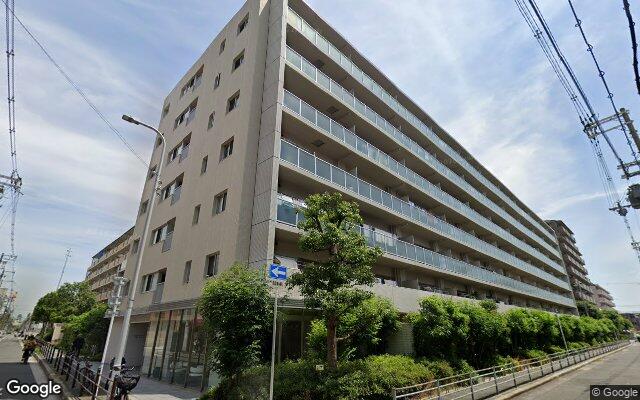 メイツabikoリュクシスの外観（Googleストリートビュー）