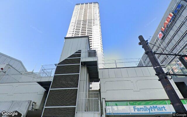 ザ千里タワーの外観（Googleストリートビュー）