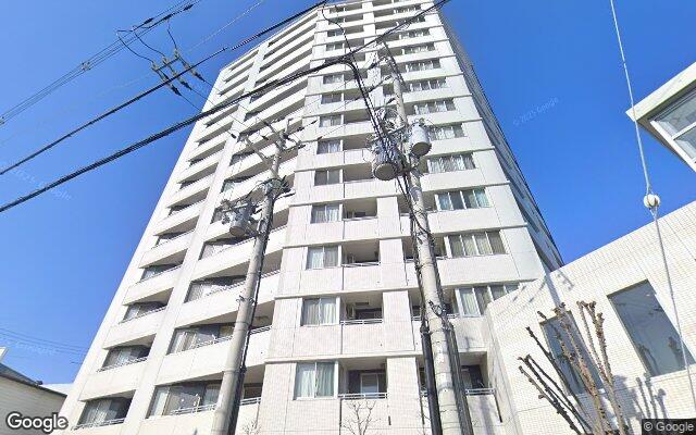ブリリア高槻摂津富田駅前の外観（Googleストリートビュー）