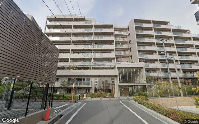 ジオ北千里古江台1番館の外観（Googleストリートビュー）