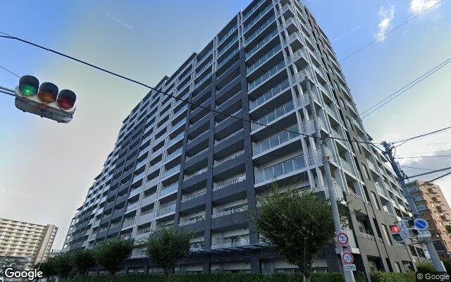 なかもずアイランズの外観（Googleストリートビュー）