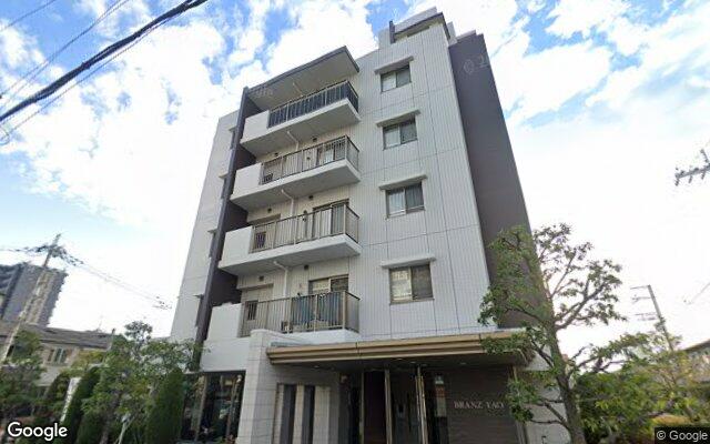 ブランズ八尾の外観（Googleストリートビュー）
