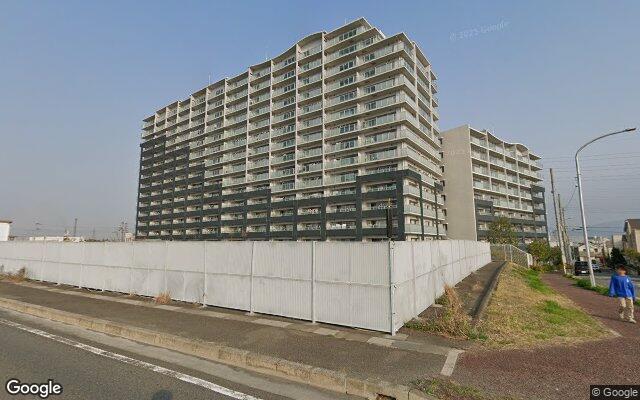 ルネ高槻リバーサイドガーデンの外観（Googleストリートビュー）