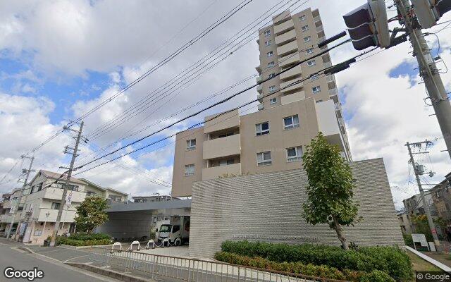 ロジュマンドゥソラーナ古川橋の外観（Googleストリートビュー）