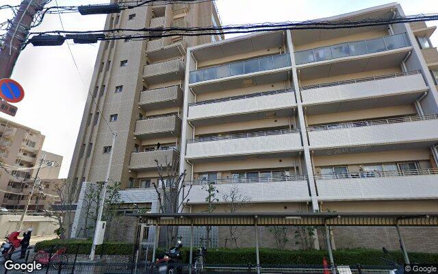 プラウド茨木東中条の外観（Googleストリートビュー）