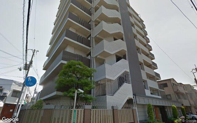 グランアッシュ北大阪フィエルテの外観（Googleストリートビュー）
