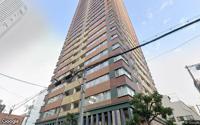 サンクタスタワー心斎橋ミラノグランデの外観（Googleストリートビュー）