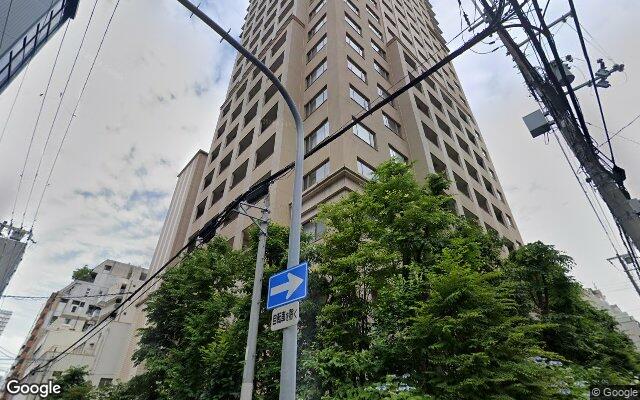 グランドメゾン大手前タワーの外観（Googleストリートビュー）