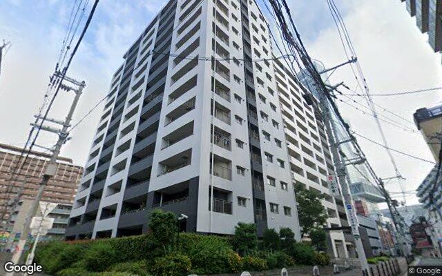 サンクタス阿倍野ザプレミアの外観（Googleストリートビュー）