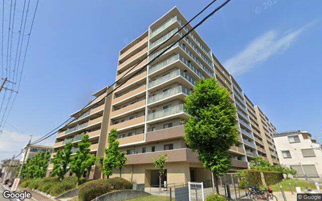 ソルコート住道の外観（Googleストリートビュー）