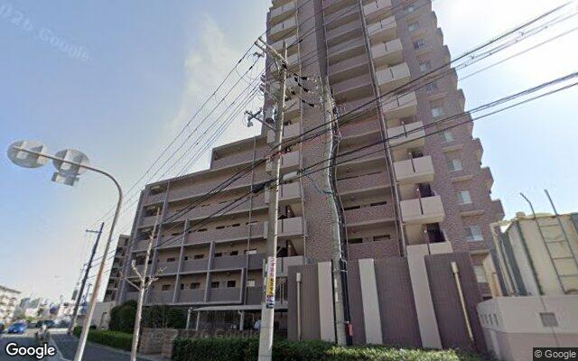 ユニハイム新金岡パークスアヴェニューの外観（Googleストリートビュー）