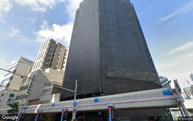 グランシティオ心斎橋イーストの外観（Googleストリートビュー）