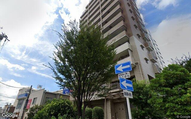 ロイヤルアーク今福鶴見ガーデンコートの外観（Googleストリートビュー）