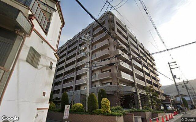 クレアシティ新石切の外観（Googleストリートビュー）
