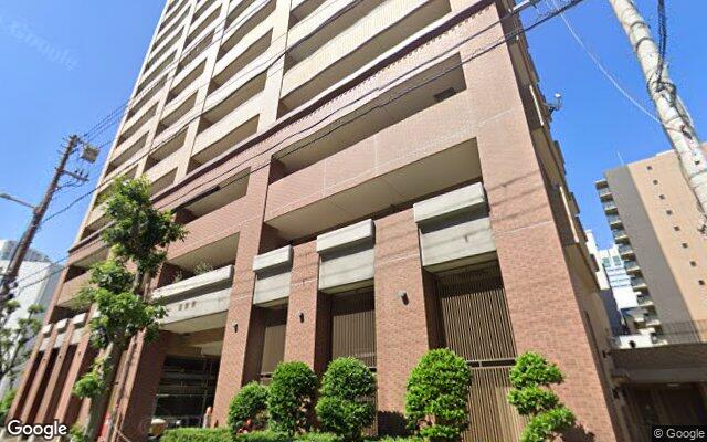 サンメゾン中之島南ルミエールの外観（Googleストリートビュー）