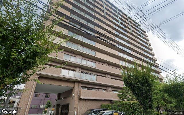 メイツ城東深江橋グランレーヴの外観（Googleストリートビュー）