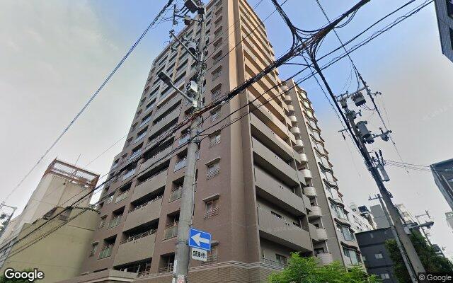 ディアステージ長堀の外観（Googleストリートビュー）