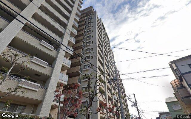 パークスクエア城東2番館の外観（Googleストリートビュー）