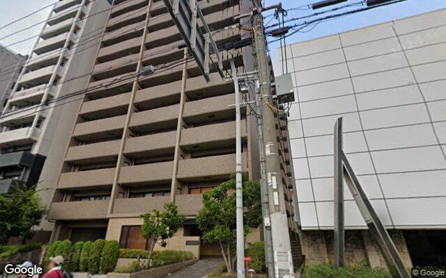 コスモ上町台グレイスタワーの外観（Googleストリートビュー）