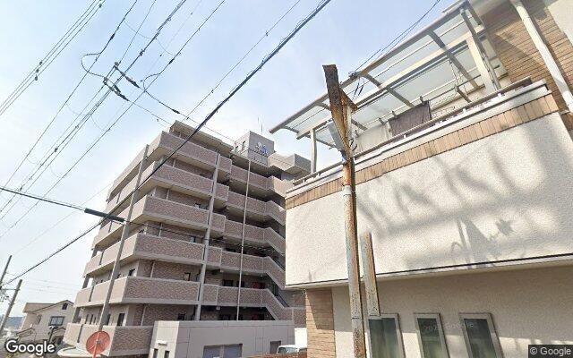 レックスヒルズ枚岡の外観（Googleストリートビュー）