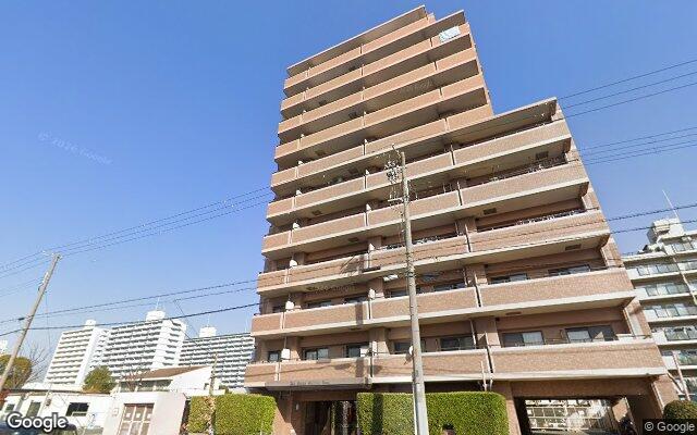 ダイアパレス住之江公園の外観（Googleストリートビュー）