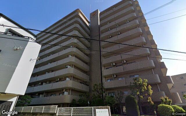 キングマンション守口の外観（Googleストリートビュー）