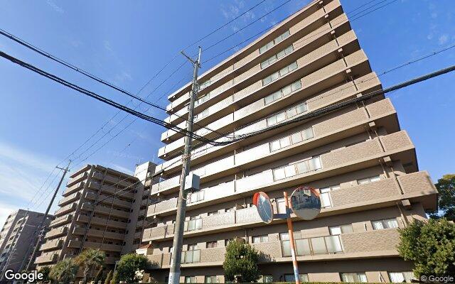 パームズコート茨木パークホームズの外観（Googleストリートビュー）