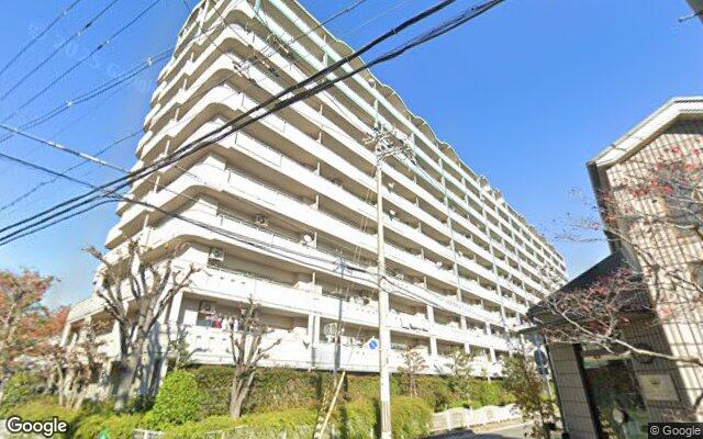 グランシティ平野の外観（Googleストリートビュー）