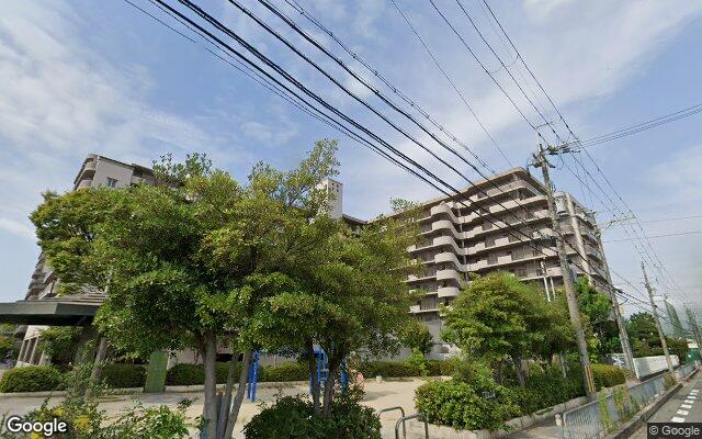 ディオフェルティ豊中曽根の外観（Googleストリートビュー）