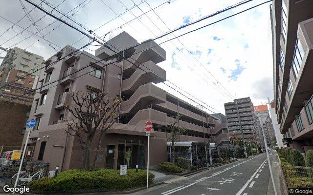ファミール八尾桜ヶ丘2番館の外観（Googleストリートビュー）