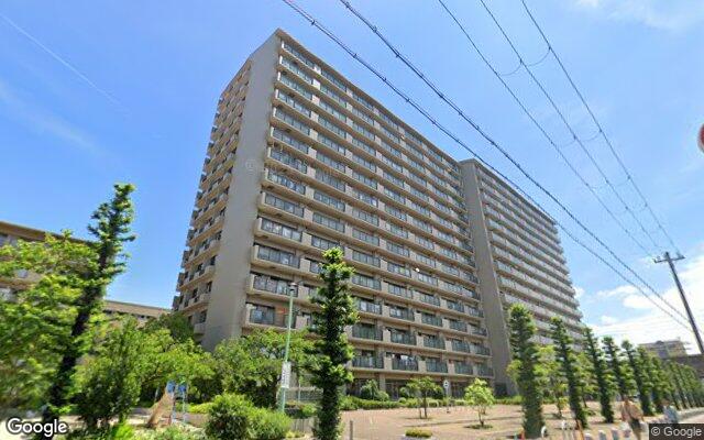 ファミールハイツ堺2番館の外観（Googleストリートビュー）