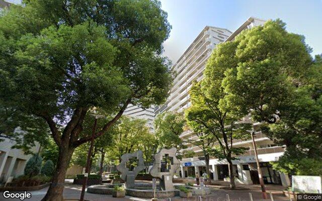 ベルパークシティの外観（Googleストリートビュー）