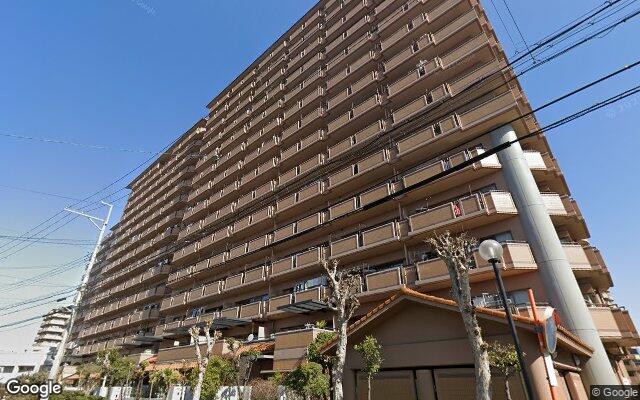 朝日プラザシティサザンパークB棟1番街の外観（Googleストリートビュー）