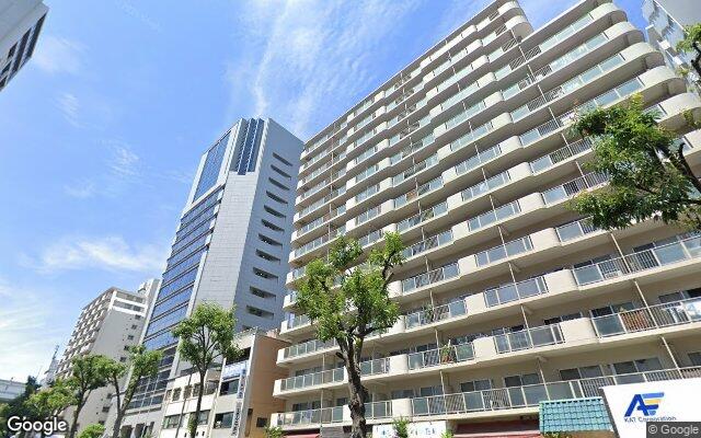 土佐堀コーポラスの外観（Googleストリートビュー）