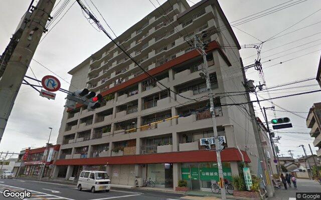南桜塚ハイツの外観（Googleストリートビュー）