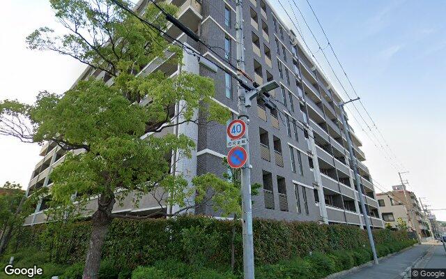 ライオンズ西宮北口室川町の外観（Googleストリートビュー）