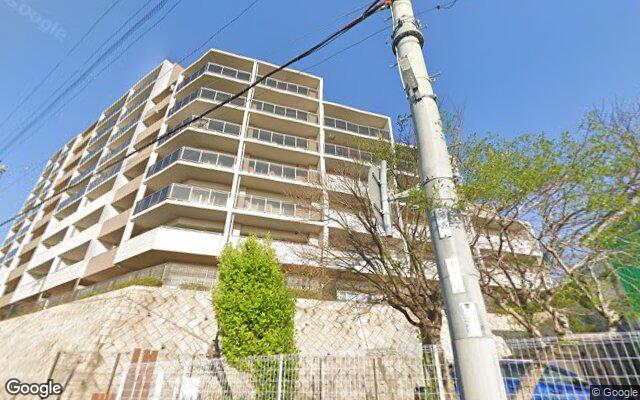 ディアエスタミオ須磨若木町の外観（Googleストリートビュー）