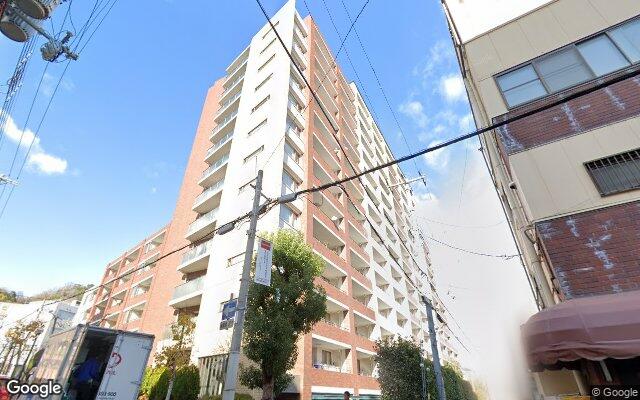 パークスクエア神戸山本通の外観（Googleストリートビュー）