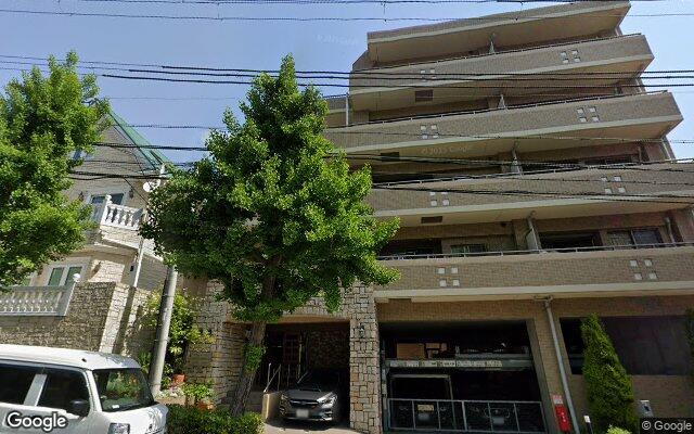 エフコート芦屋朝日ヶ丘の外観（Googleストリートビュー）