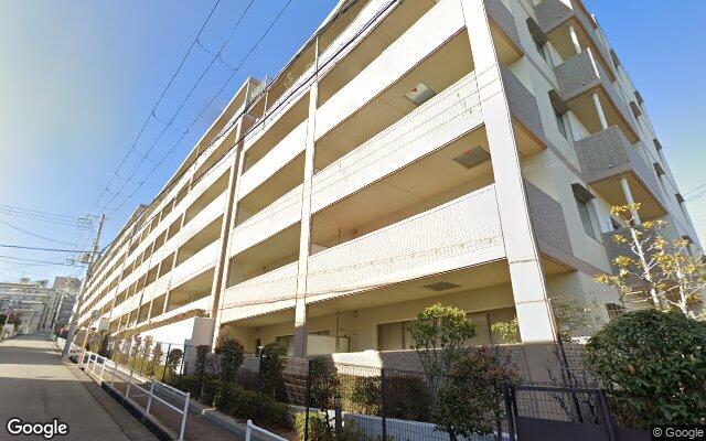 レスタージュ芦屋南棟の外観（Googleストリートビュー）