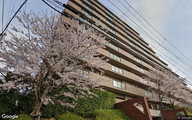 リベールシティ垂水ヒルズの外観（Googleストリートビュー）